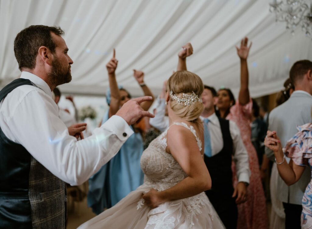Garthmyl Hall Wedding DJ Montgomery 5
