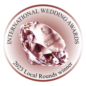 International Wedding Awards Local Rounds Winner 2023